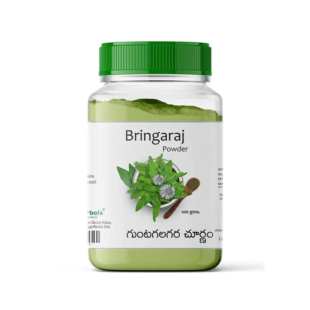 Happy Herbals Bringaraja Powder - Mytrendzcart