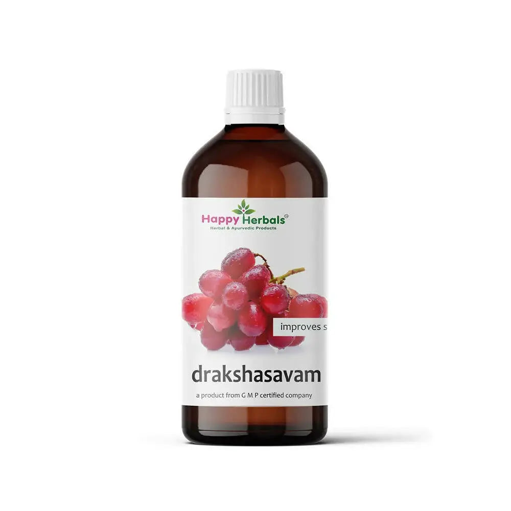 Happy Herbals Drakshasavam - Mytrendzcart