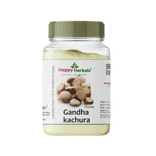 Happy Herbals Gandha kachura Powder - Mytrendzcart