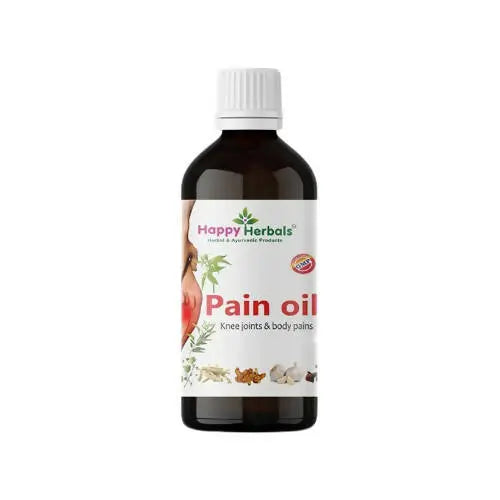 Happy Herbals Knee Joints & Body Pain Oil - Mytrendzcart