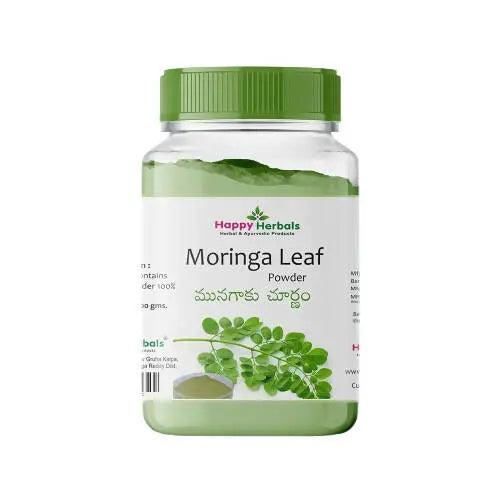 Happy Herbals Moringa Leaf Powder - Mytrendzcart