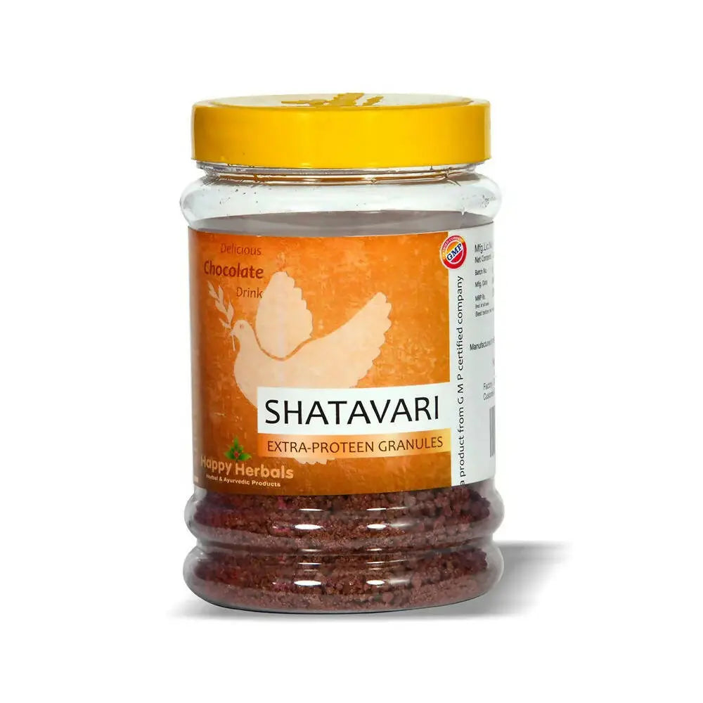 Happy Herbals Shatavari Granules - Mytrendzcart