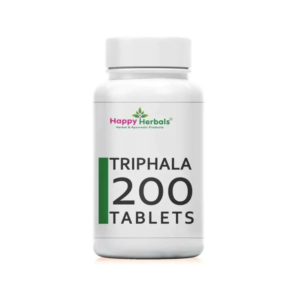 Happy Herbals Triphala 200 Tablets - Mytrendzcart