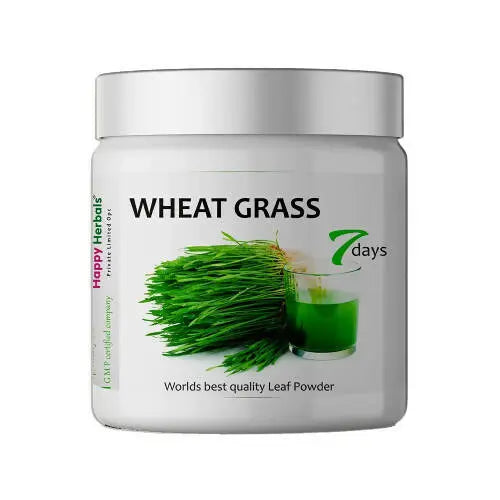 Happy Herbals Wheat Grass Powder - Mytrendzcart