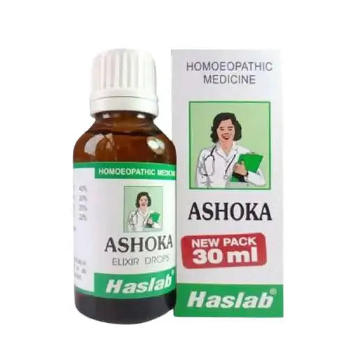 Haslab Homeopathy Ashoka Elixir Drops -30 ml - Mytrendzcart