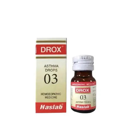 Haslab Homeopathy Drox 03 Asthma Drops -30 ml - Mytrendzcart