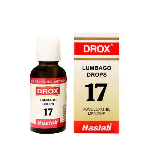 Haslab Homeopathy Drox 17 Lumbago Drops -30 ml - Mytrendzcart