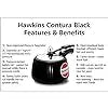 Hawkins 3 Litre Contura Black Pressure Cooker, Hard Anodised Inner Lid Cooker, Handi Cooker, Black (CB30) - Mytrendzcart