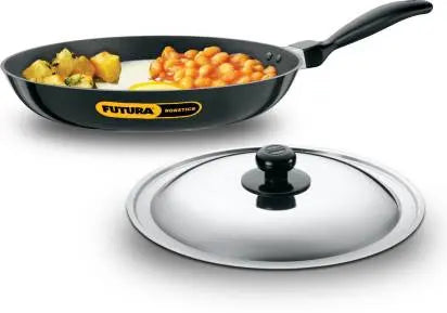 Hawkins Futura Non-stick Frying Pan 30 cm Diameter with Lid 1 L (NF30S) - Mytrendzcart