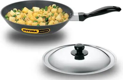 Hawkins Non-stick Stir Fry Pan 26 cm Diameter with Lid 2 L (NDL20S) - Mytrendzcart