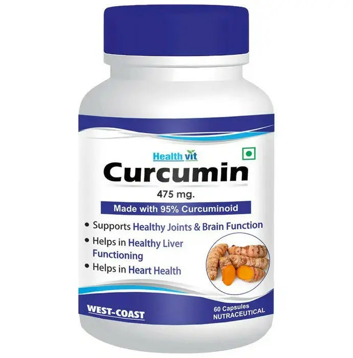 HealthVit Curcumin Capsules - Mytrendzcart