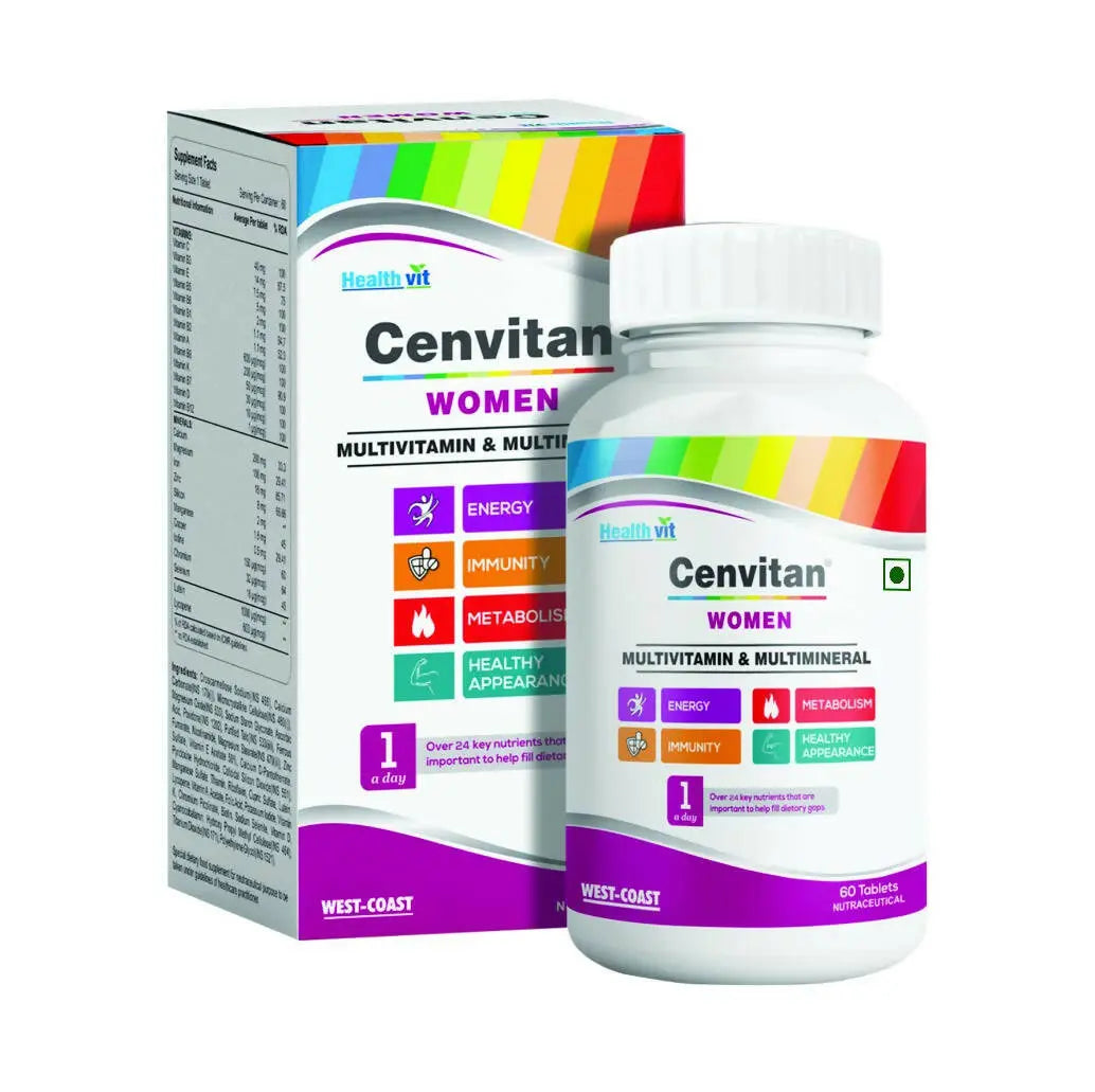 Healthvit Cenvitan Multivitamin Tablets for Women - Mytrendzcart