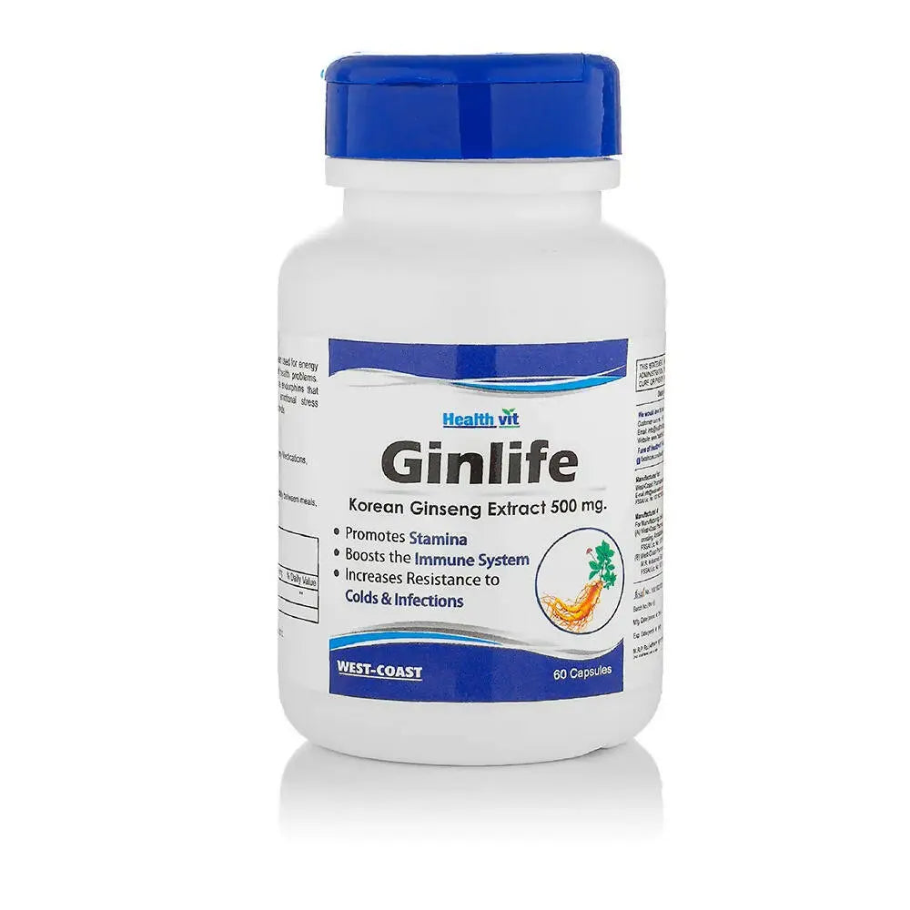 Healthvit Ginlife Capsules - Mytrendzcart