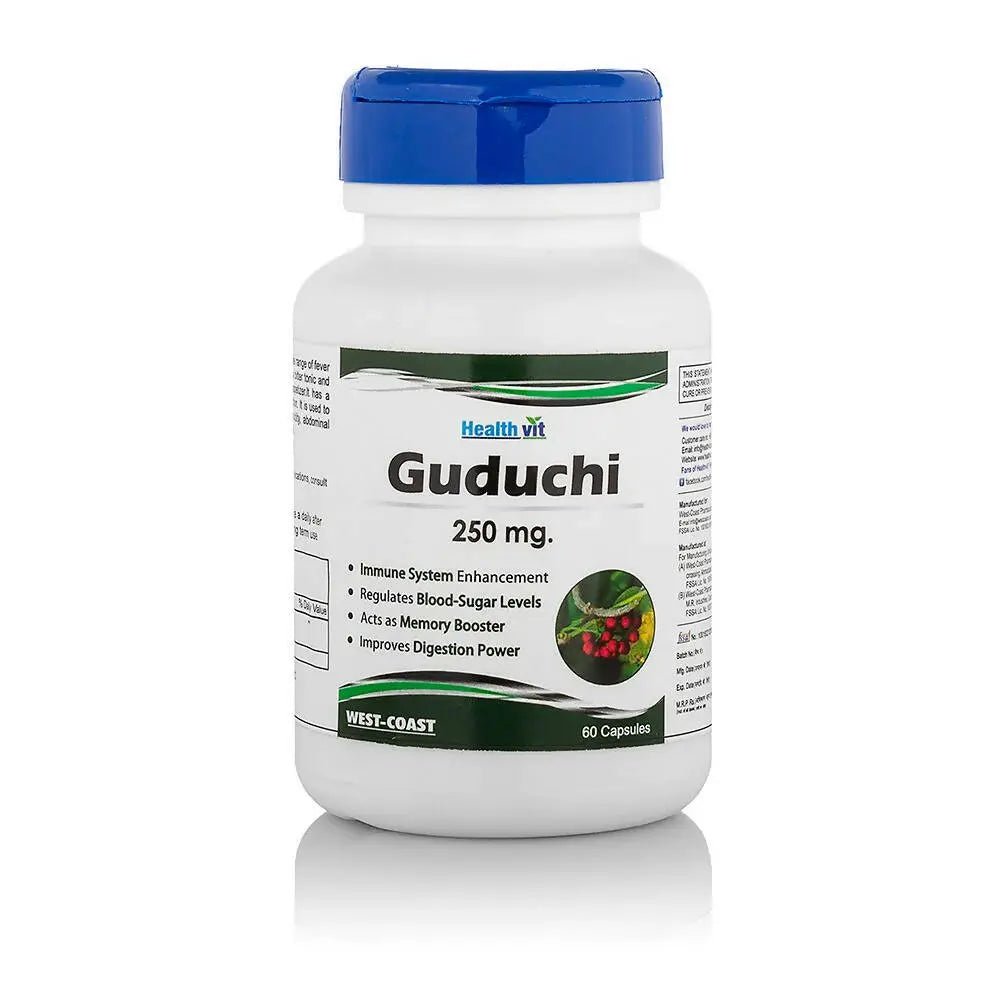 Healthvit Guduchi Capsules - Mytrendzcart