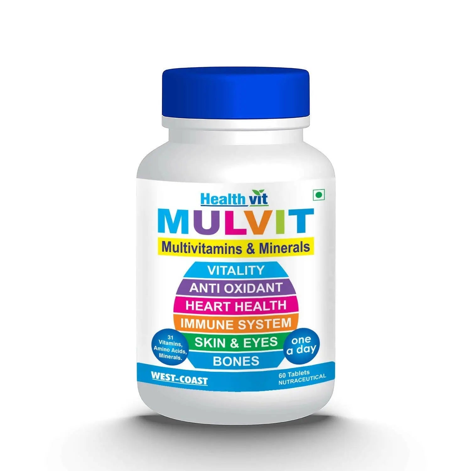 Healthvit Mulvit Multivitamins and Minerals Tablets - Mytrendzcart