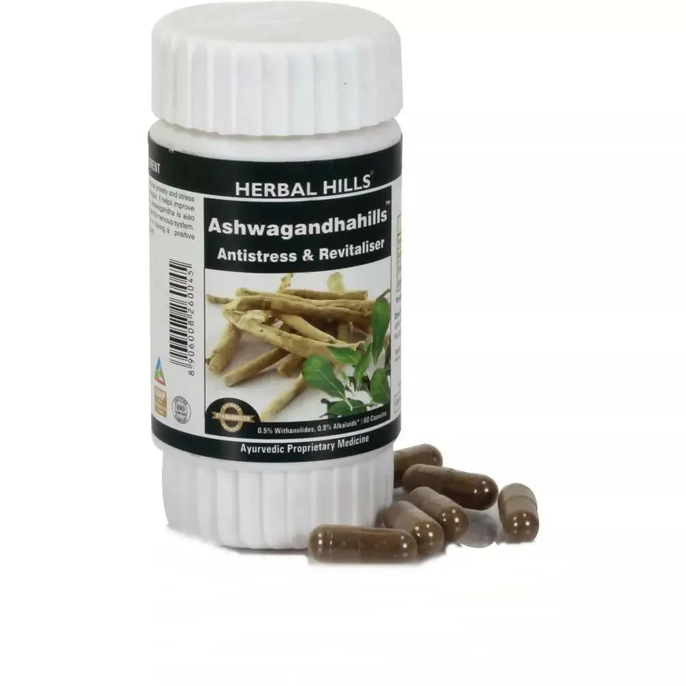 Herbal Hills Ashwagandhahills Capsules - Mytrendzcart