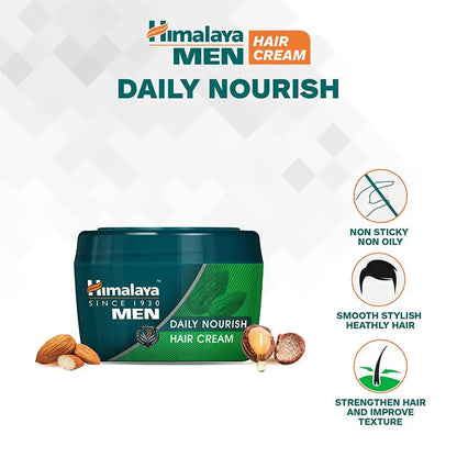 Himalaya Herbals Daily Nourish Hair Cream for Men -100 gm - Mytrendzcart