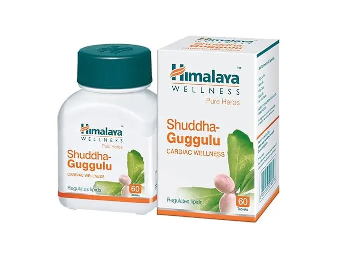 Himalaya Herbals Shuddha Guggulu Capsules, 60 Count - Mytrendzcart