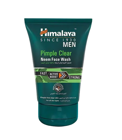 Himalaya Men Pimple Clear Neem Face Wash -50 ml - Mytrendzcart