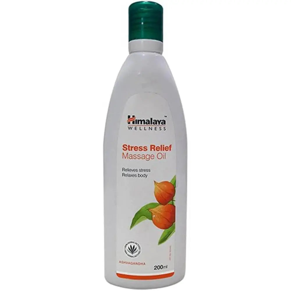 Himalaya Stress Relief Massage Oil -200 ml - Mytrendzcart