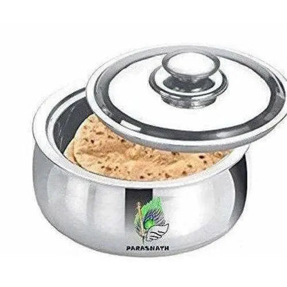 Stainless Steel Chapati Box/Casserole Set/Bread Container /Hot Pot - Mytrendzcart