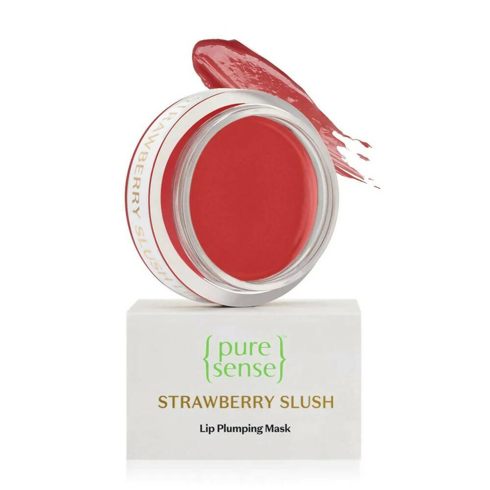 PureSense Strawberry Slush Lip Plumping Mask - Mytrendzcart