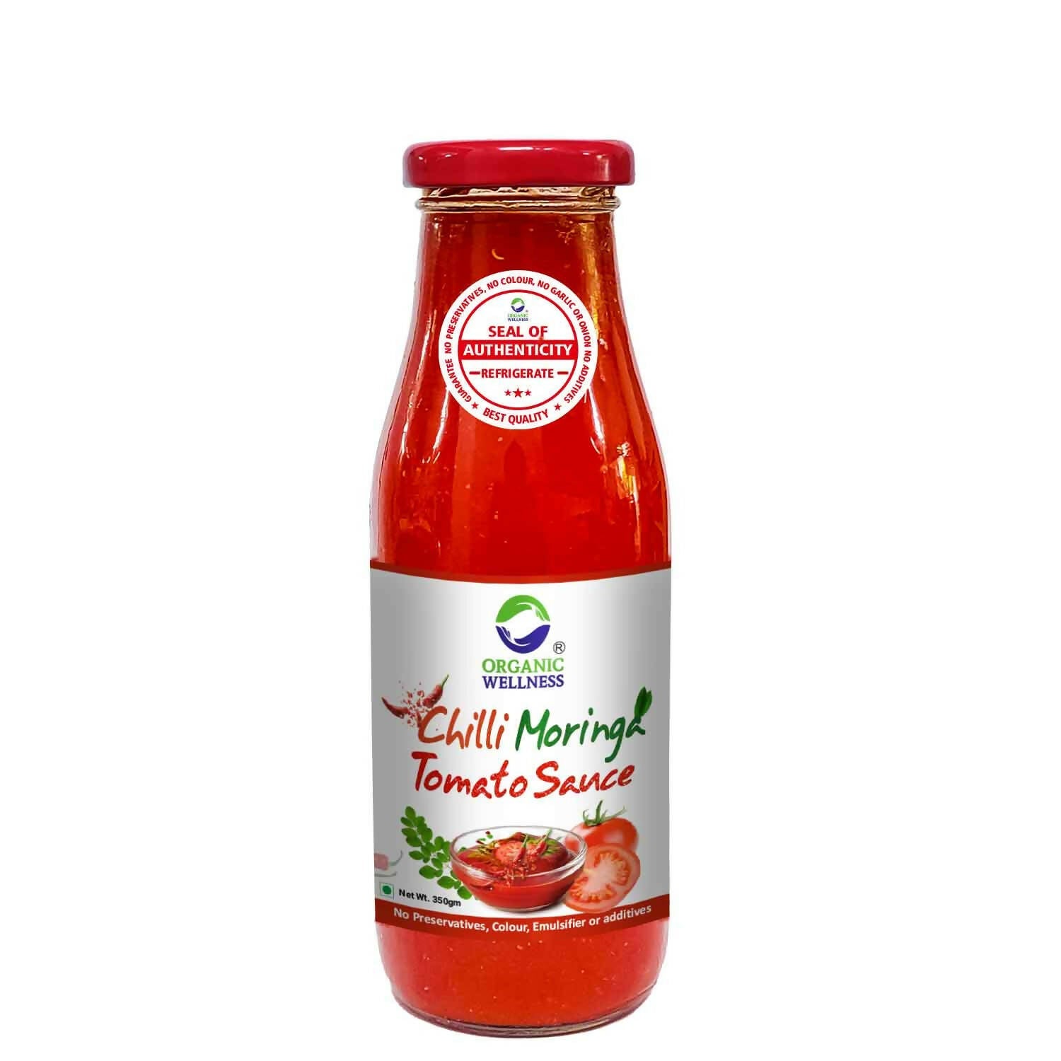 Organic Wellness Chilli Moringa Tomato Sauce - Mytrendzcart