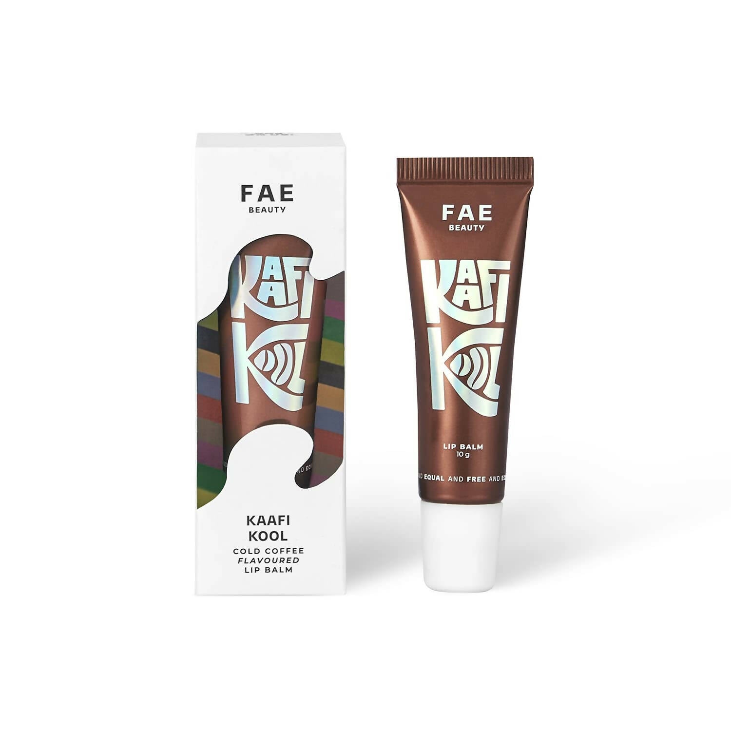 FAE Beauty Kaafi Kool Coffee Lip Balm SPF 20+ - Sheer Coffee Brown - Mytrendzcart