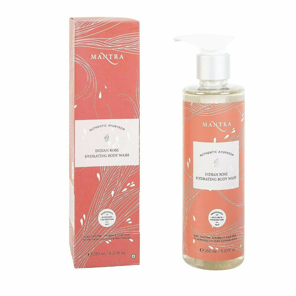 Mantra Herbal Indian Rose Hydrating Body Wash - Mytrendzcart