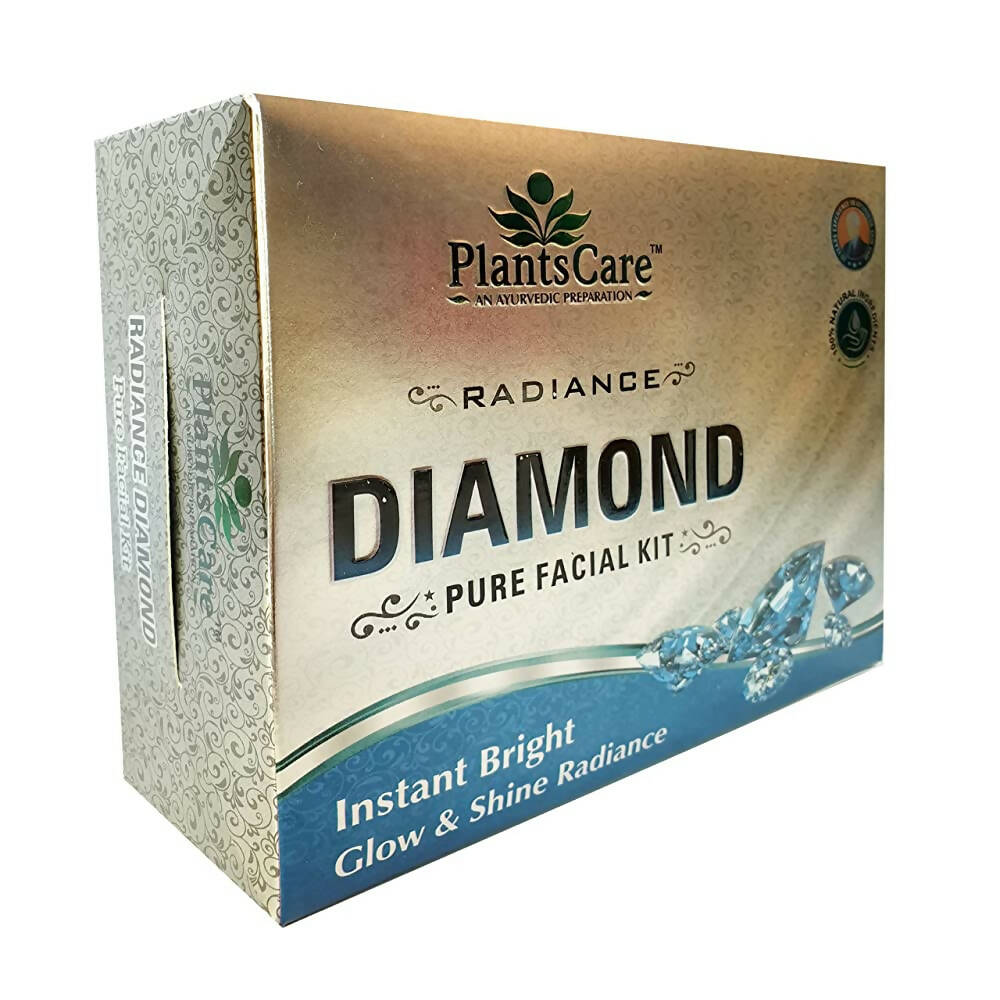 Plants Care Radiance Diamond Pure Facial kit 160+100ml - Mytrendzcart