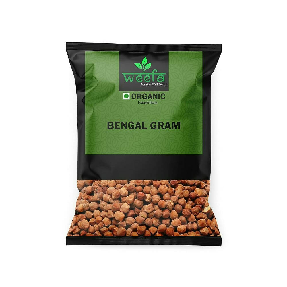 Weefa Organic Pulses Bengal Gram Kala Channa - Mytrendzcart