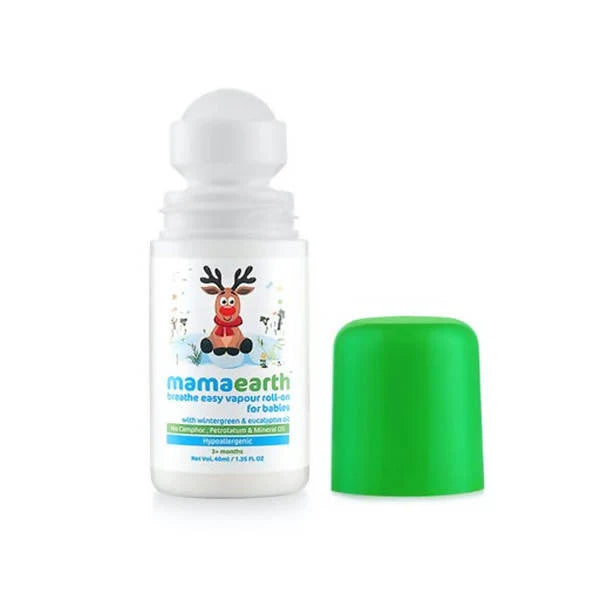 Mamaearth Breathe Easy Vapour Roll-On For Babies -40 ml Mytrendzcart