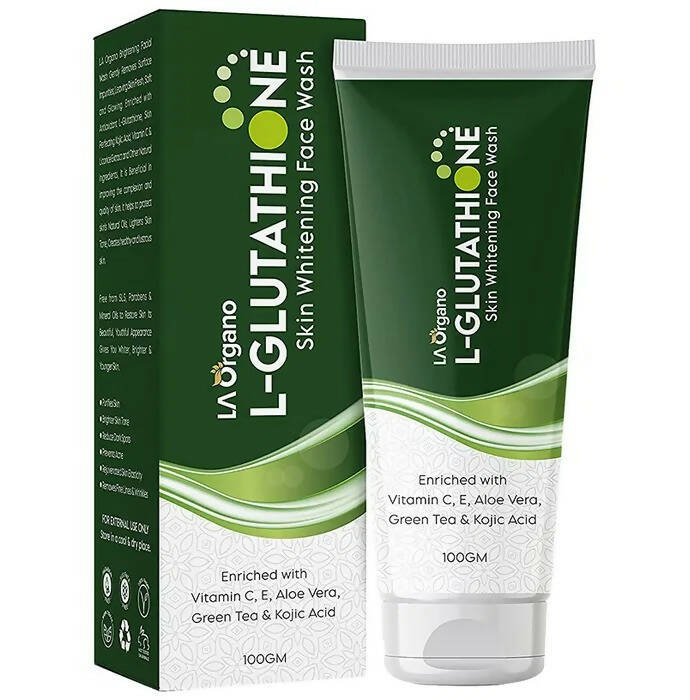 LA Organo L-Glutathione Skin Whitening Face Wash - Mytrendzcart