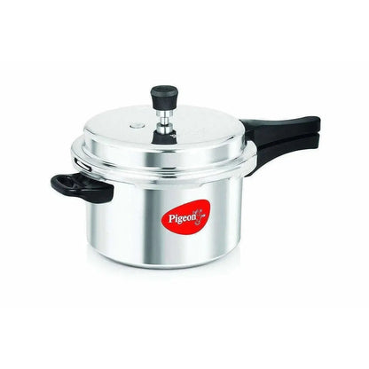 Induction Base Aluminum Pressure Cooker - 5 Litres -5 L - Mytrendzcart