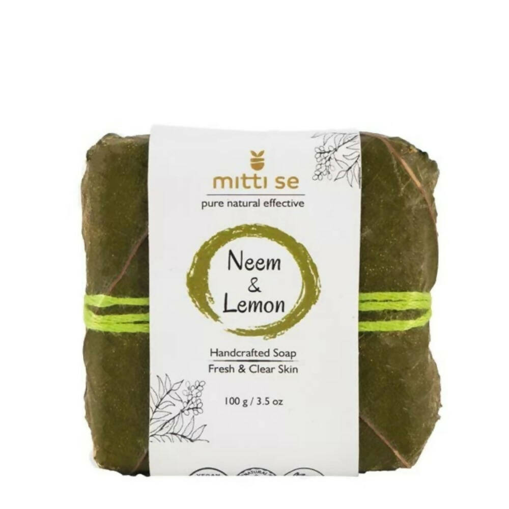 Mitti Se Neem & Lemon Handcrafted Soap - Mytrendzcart