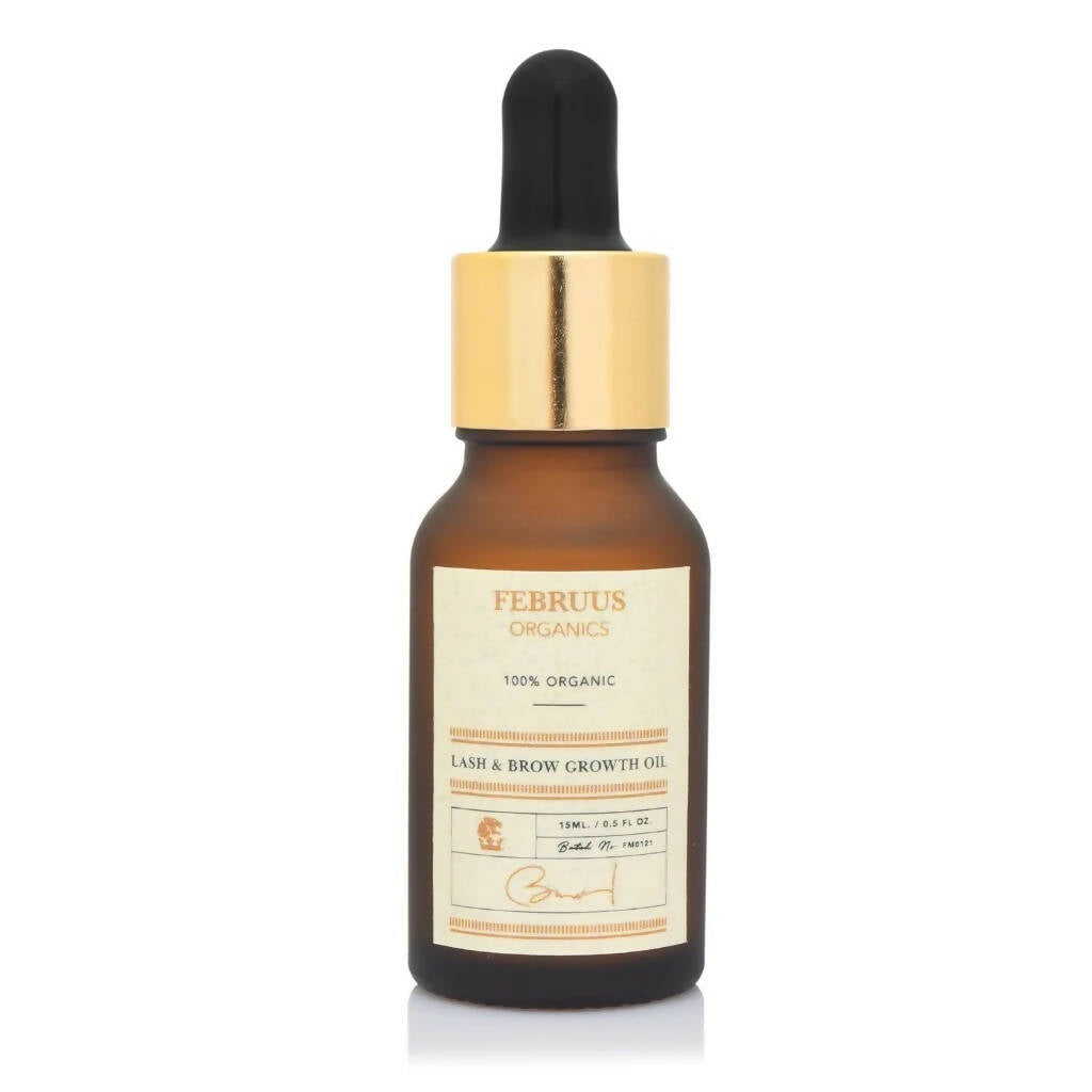 Februus Organics Lash & Brow Growth Oil - Mytrendzcart