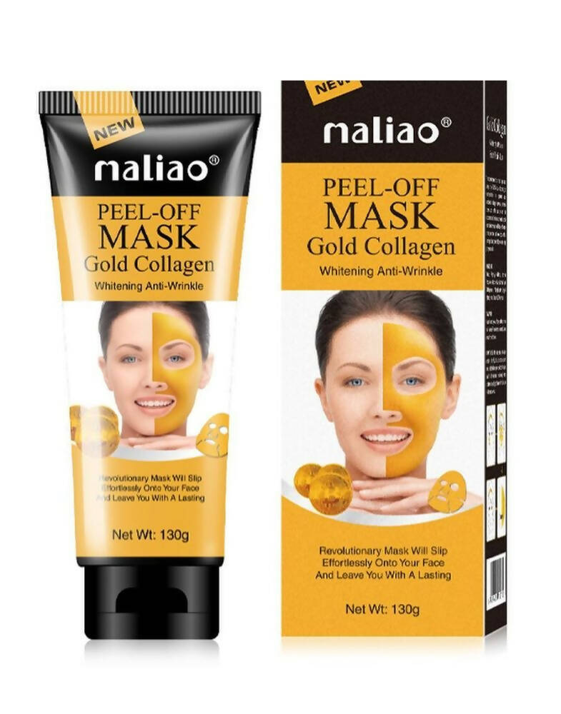 Maliao Gold Collagen Whitening Anti Wrinkle Peel Off Mask - Mytrendzcart