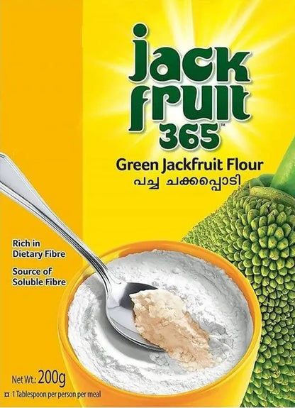 Jackfruit365 Green Jackfruit Flour -200 gm - Pack of 1 - Mytrendzcart