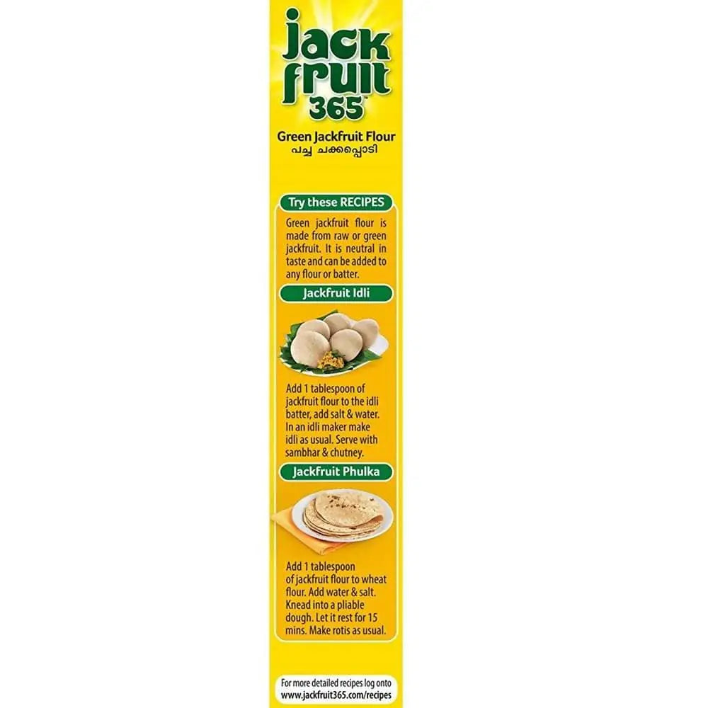 Jackfruit365 Green Jackfruit Flour -200 gm - Pack of 1 - Mytrendzcart