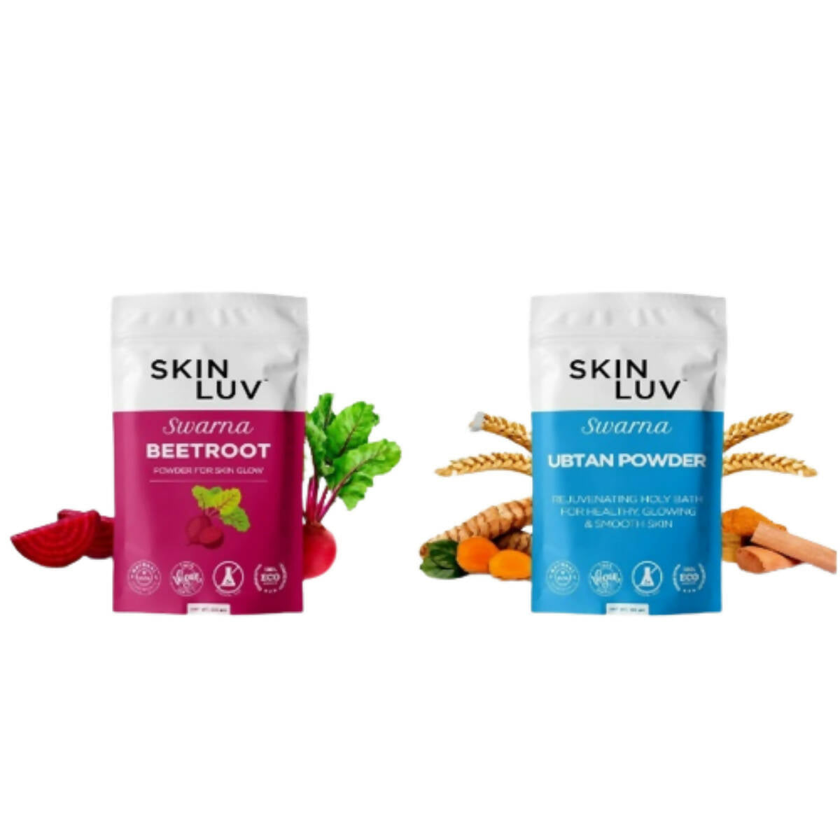 SkinLuv Swarna Beetroot and Ubtan Powder Combo - Mytrendzcart