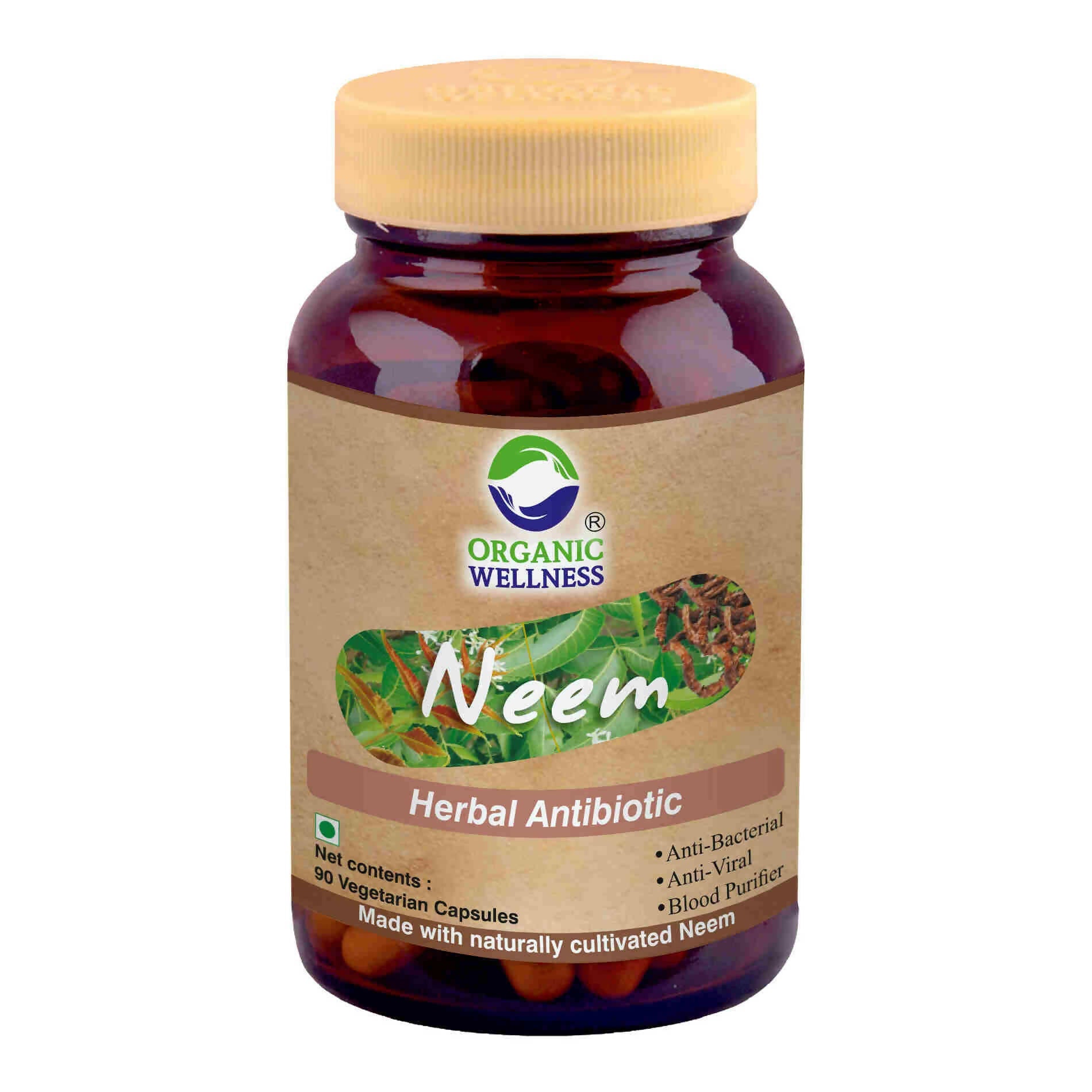 Organic Wellness Neem Capsules - Mytrendzcart