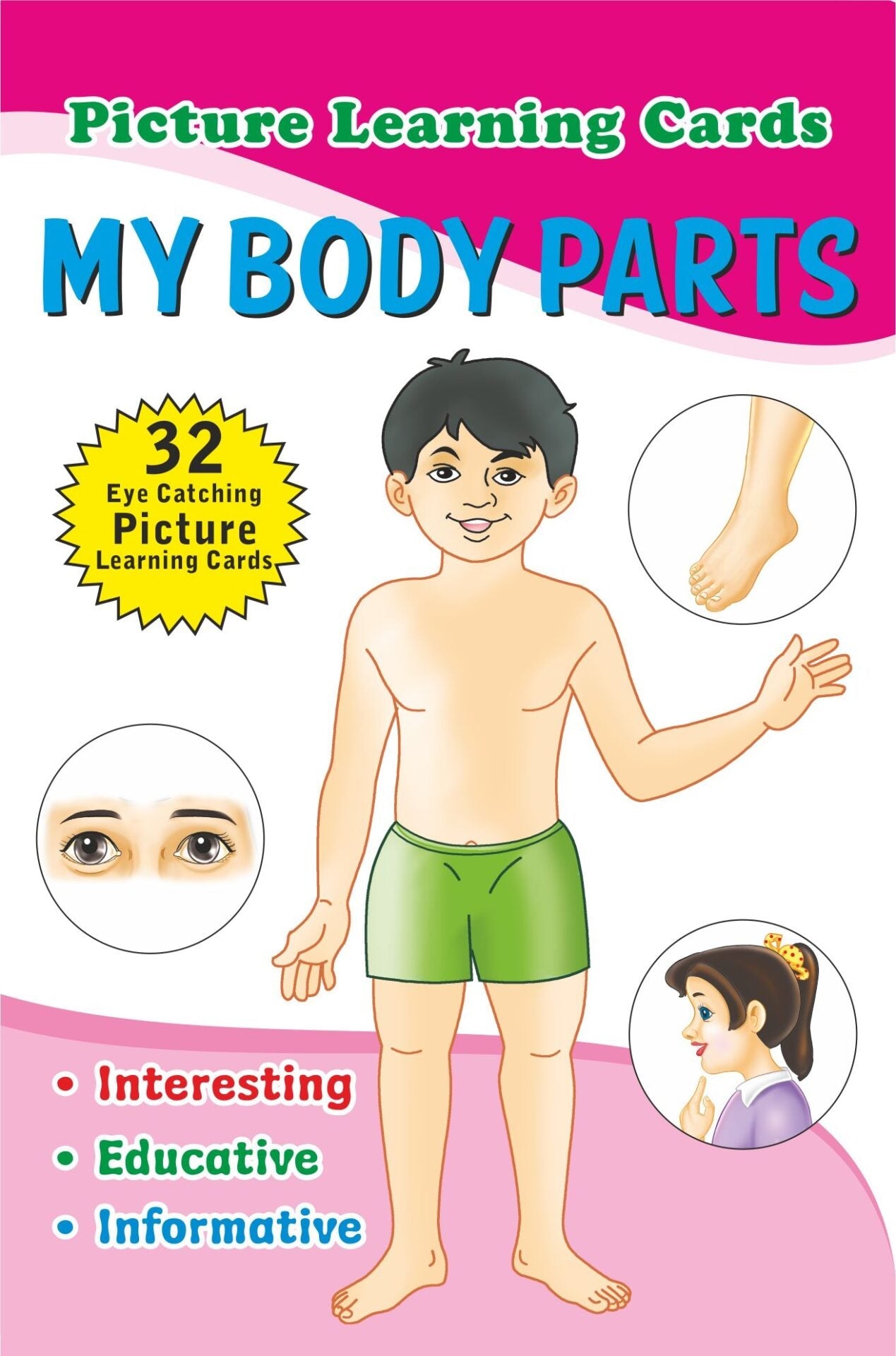 Jolly Kids Flash Card - My Body Parts - Mytrendzcart