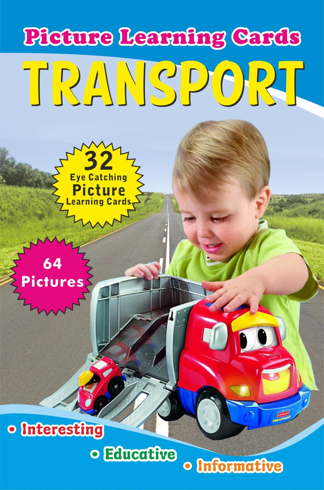 Jolly Kids Flash Card - Transports - Mytrendzcart