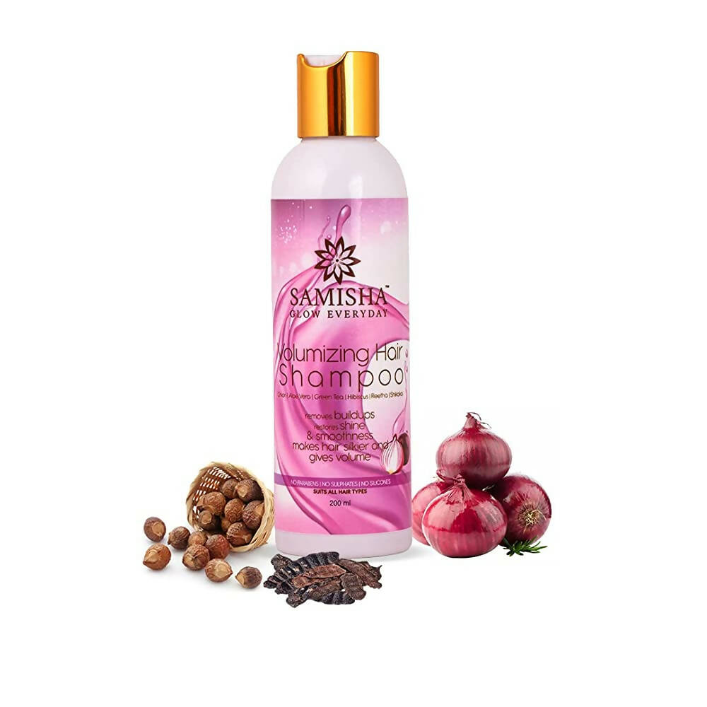 Samisha Organic Red Onion Volumizing Shampoo - Mytrendzcart