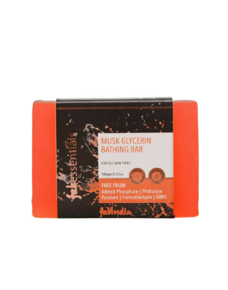 Fabessentials Musk Glycerin Bathing Bar - Mytrendzcart