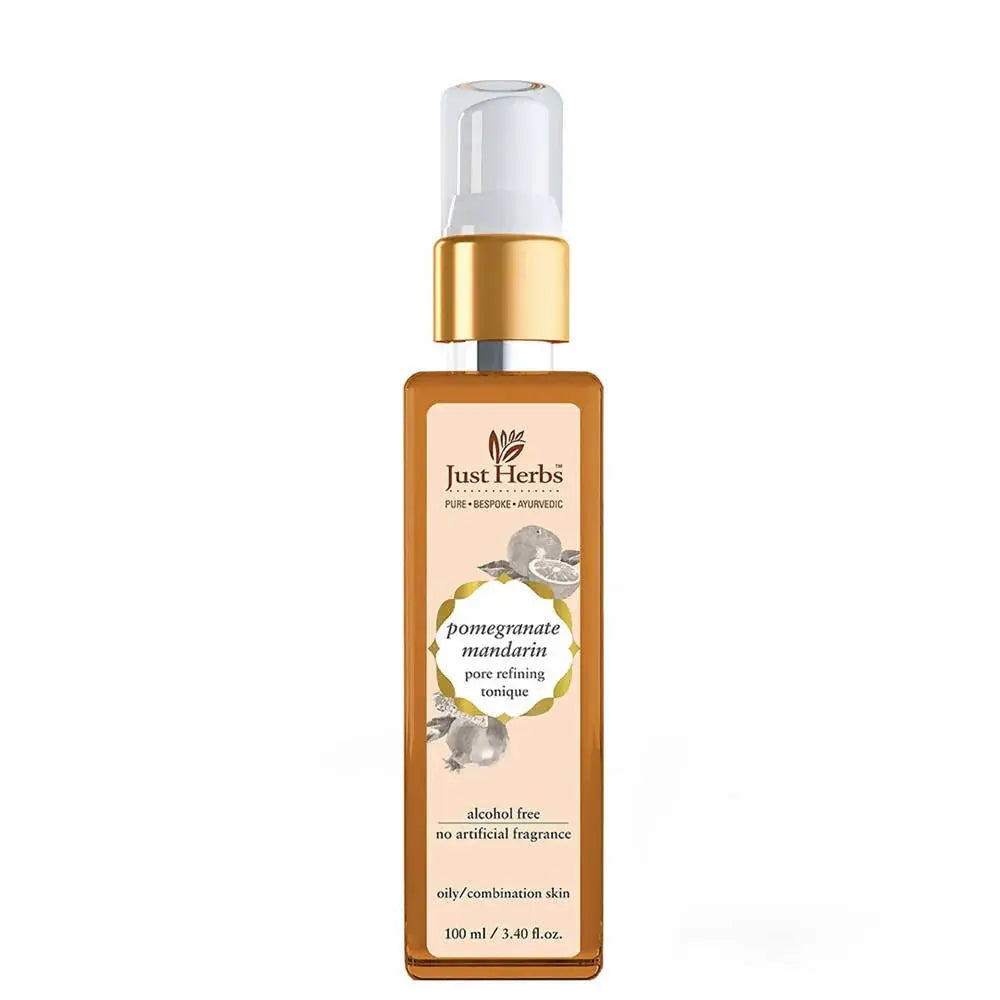 Just Herbs Pomegranate Mandarin Pore Refining Tonique -100 Ml - Mytrendzcart