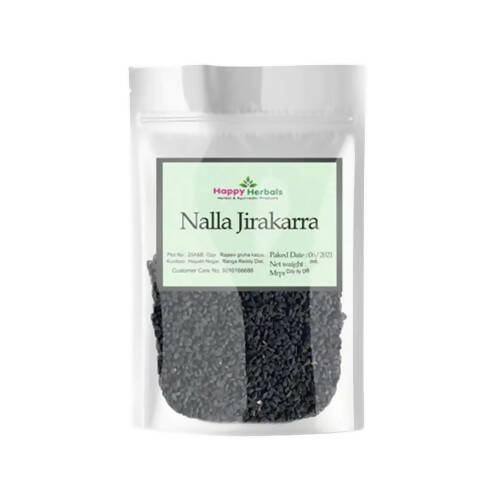 Happy Herbals Nalla Jirakarra (Black Cumin) - Mytrendzcart