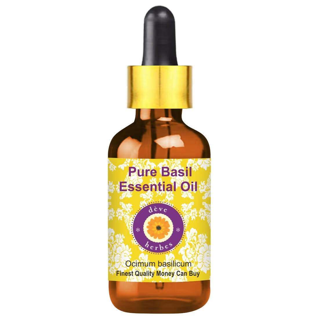 Deve Herbes Pure Basil Essential Oil - Mytrendzcart