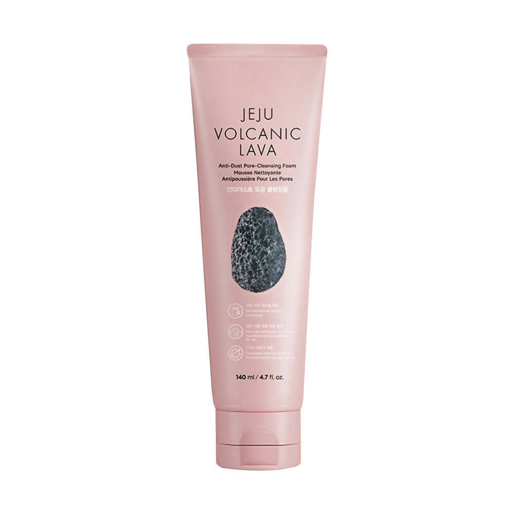 The Face Shop Jeju Volcanic Lava Cleansing Foam - Korean Skincare - Mytrendzcart