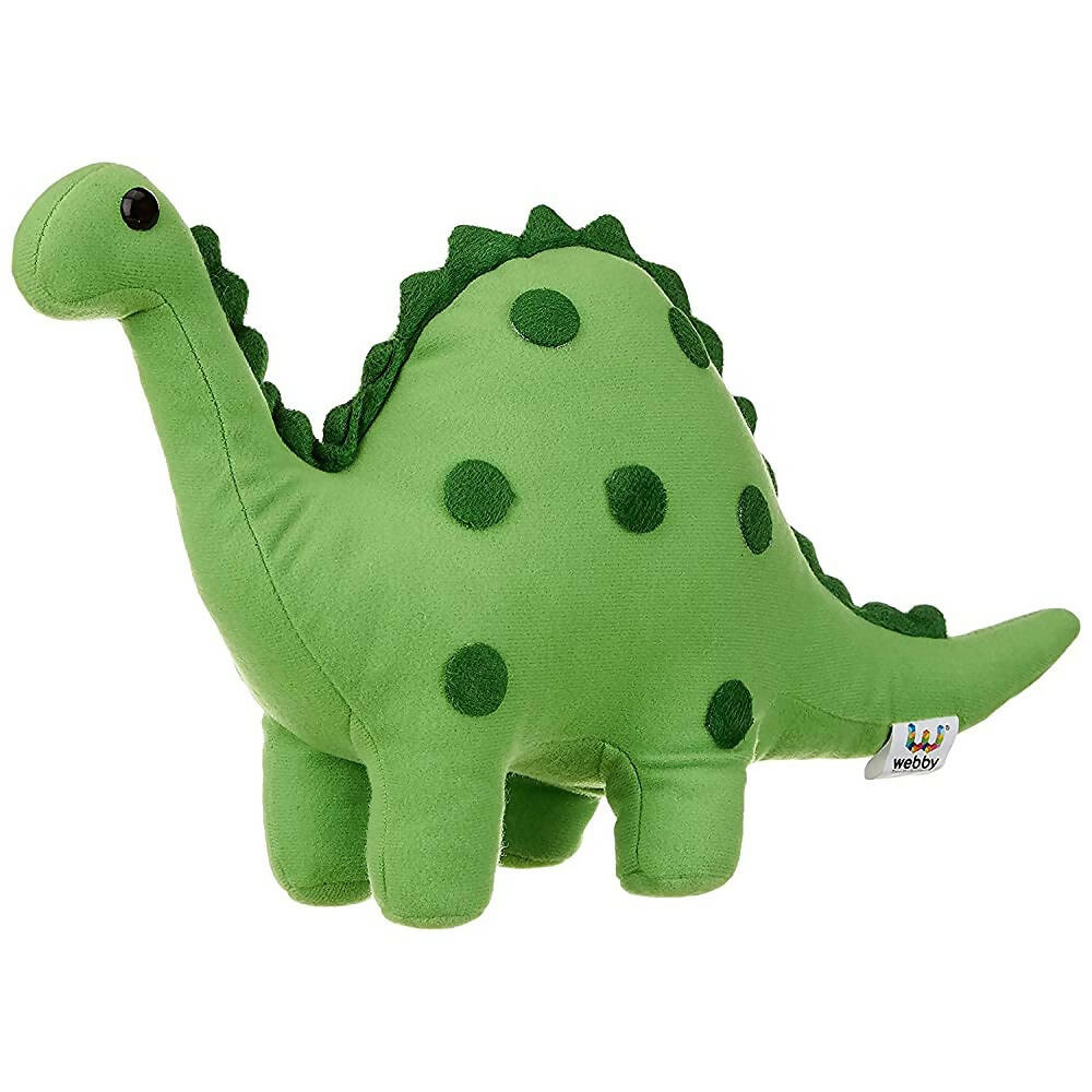 Webby Green Soft Dinosaur Plush Stuffed Toy-30cm Mytrendzcart